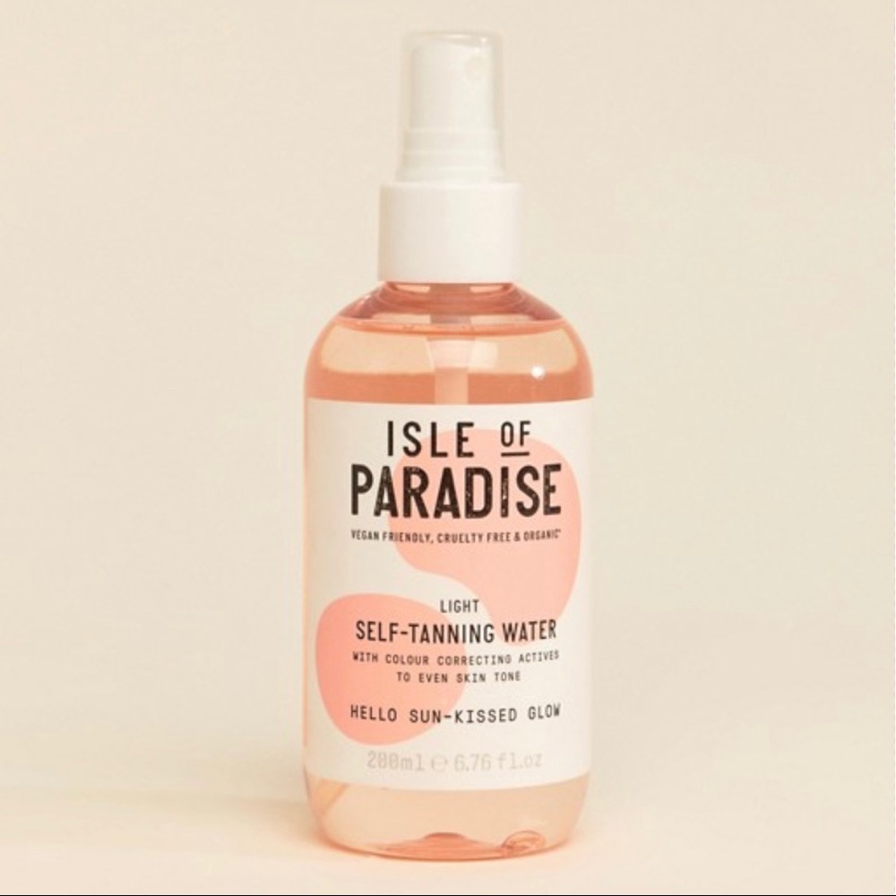 Isle of Paradise self tanning water